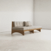 1 WoodBee Craft "The Horizon Arches" Premium Mid Century Modern Daybed Sofa