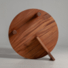 1 WoodBee Craft Modern Wood Coffee Table with Geometric Base