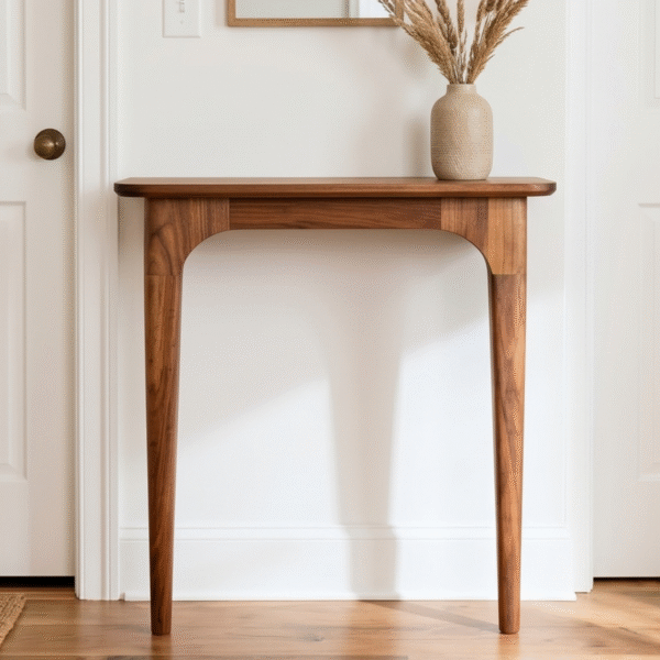 2 WoodBee Craft "The Archway Slim" Narrow Wooden Console Table