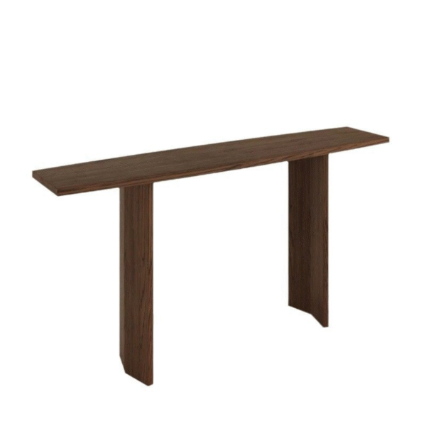 WoodBee Craft "The Lineage" Premium Slim Wood Console Table