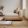 WoodBee Craft "The Haven Lounge" Premium Minimalist Low Profile Daybed Sofa