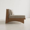 2 WoodBee Craft "The Horizon Arches" Premium Mid Century Modern Daybed Sofa
