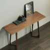 WoodBee Craft "The Pinnacle" Premium Modern Minimalist Console Table