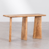 WoodBee Craft "The Triad" Premium Artisan Made Wooden Hallway Table