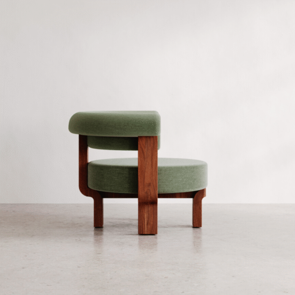 3 WoodBee Craft "The Orbita" Premium Modern Minimalist Lounge Chair