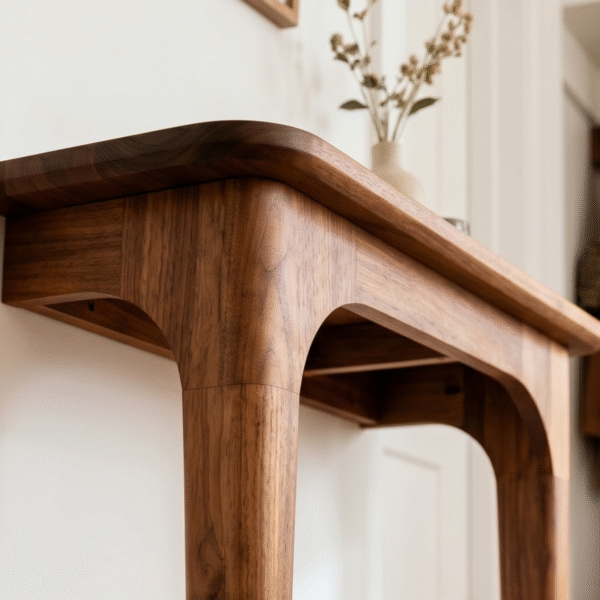 3 WoodBee Craft "The Archway Slim" Narrow Wooden Console Table