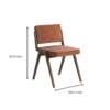 4 Woodbee Craft Mid Century Modern Dining Chair | Premium Velvet