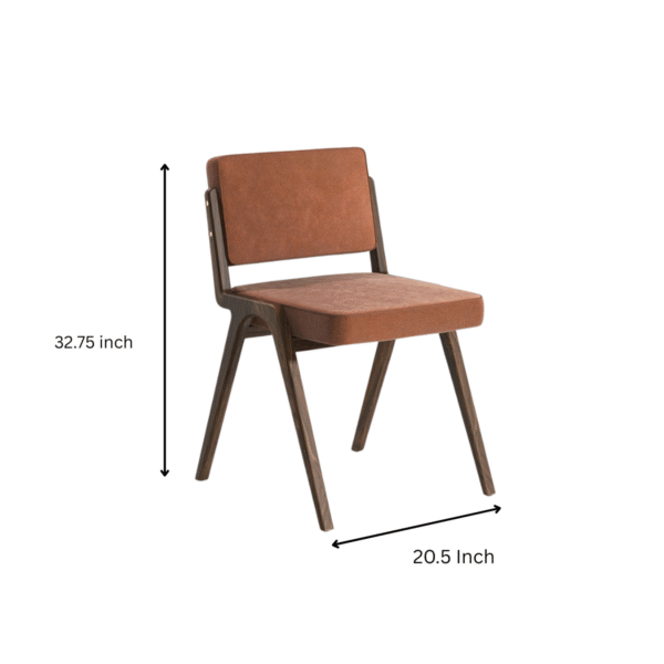 4 Woodbee Craft Mid Century Modern Dining Chair | Premium Velvet