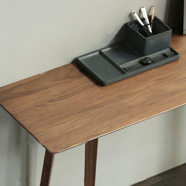 WoodBee Craft "The Pinnacle" Premium Modern Minimalist Console Table