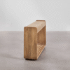 4 WoodBee Craft "The Infinity Loop" Premium Waterfall Wood Console Table