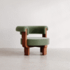 4 WoodBee Craft "The Orbita" Premium Modern Minimalist Lounge Chair