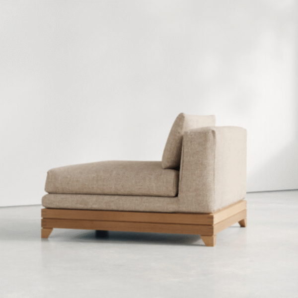 4 WoodBee Craft "The Solstice" Premium Armless Upholstered Accent Chair