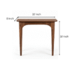 5 WoodBee Craft "The Archway Slim" Narrow Wooden Console Table