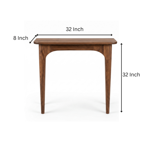 5 WoodBee Craft "The Archway Slim" Narrow Wooden Console Table