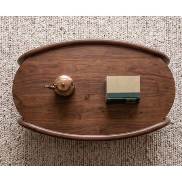 5 WoodBee Craft "The Aura Oval" Premium Oval Rattan Coffee Table