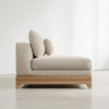 WoodBee Craft "The Haven Lounge" Premium Minimalist Low Profile Daybed Sofa
