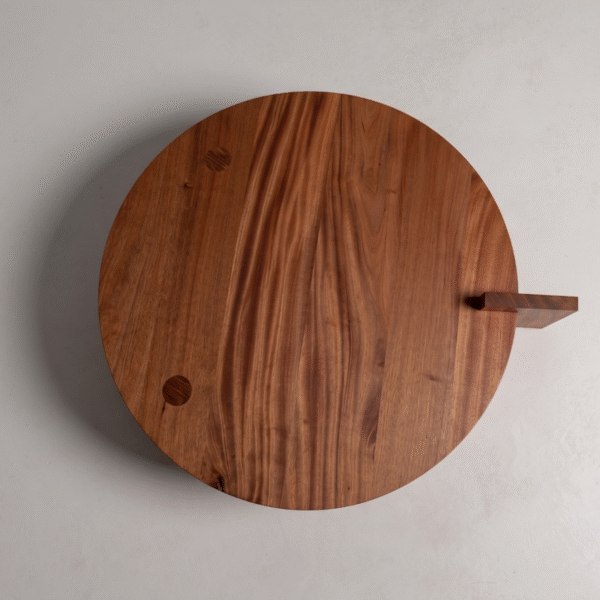 6 WoodBee Craft Modern Wood Coffee Table with Geometric Base