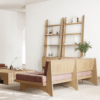 6 WoodBee Craft "The Horizon Arches" Premium Mid Century Modern Daybed Sofa
