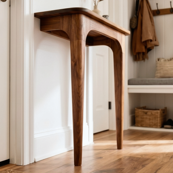 7 WoodBee Craft "The Archway Slim" Narrow Wooden Console Table