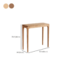 9 WoodBee Craft "The Horizon Twin" Premium Solid Wood Entryway Console Table