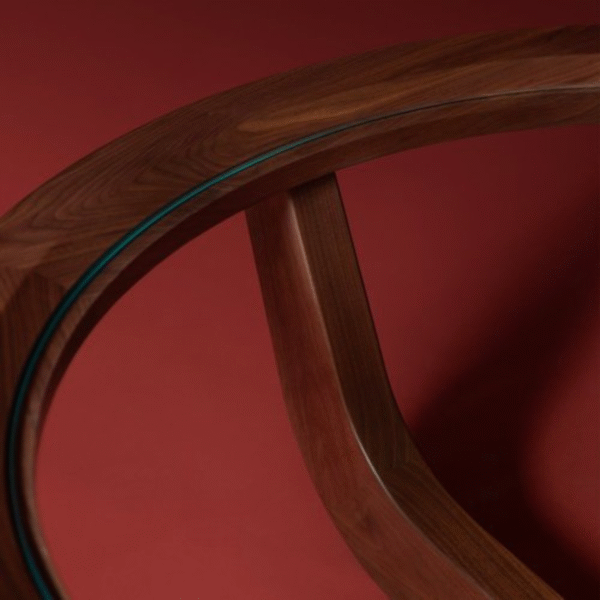 9 WoodBee Craft Solid Wood Base with Round Glass Top Coffee Table