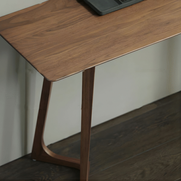 WoodBee Craft "The Pinnacle" Premium Modern Minimalist Console Table