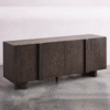 WoodBee Craft "The Eclipse" Premium Modern Dark Wood Sideboard