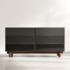 WoodBee Craft "The Pastel Horizon" Premium Color Block Wood Chest of Drawers