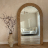 WoodBee Craft "The Nordic Arch" Arched Full Length Floor Mirror