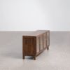 WoodBee Craft "The Lumina" Premium Reeded Glass Sideboard