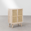 WoodBee Craft "The Prairie" Premium Woven Cane Sideboard Cabinet