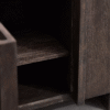 WoodBee Craft "The Eclipse" Premium Modern Dark Wood Sideboard