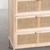 3 WoodBee Craft "The Rattan Horizon" Premium Boho Cane Chest of Drawers