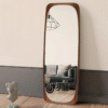 WoodBee Craft "The Horizon Arch" Premium Solid Wood Full Length Mirror