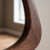 WoodBee Crafts Asymmetrical Triangular Wall Mirror