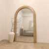 WoodBee Craft "The Nordic Arch" Arched Full Length Floor Mirror