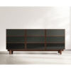 WoodBee Craft "The Pastel Horizon" Premium Color Block Wood Chest of Drawers