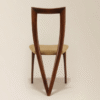6 Woodbee Craft Mid Century Modern Solid Wood Dining Chair