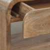 WoodBee Craft "The Cascade" Premium Low Profile Wooden TV Stand