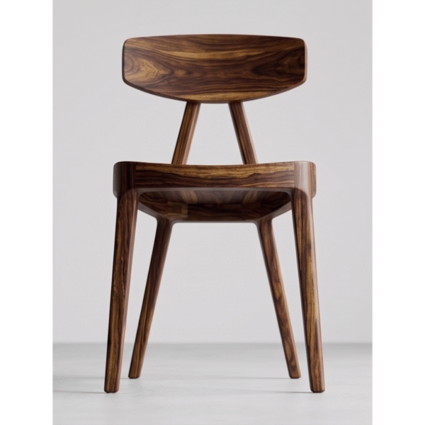 7 Woodbee Craft Solid Sheesham Wood Dining Chair | Modern Accent