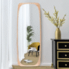 WoodBee Craft "The Horizon Arch" Premium Solid Wood Full Length Mirror