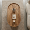 WoodBee Craft "The Aura Capsule" Premium Capsule Rattan Coffee Table