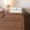 WoodBee Craft Tipping Wooden Shoe Cabinet - 3-Tier Slim Entryway Organizer