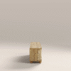 WoodBee Craft "The Rattan Crest" Premium Rattan Media Cabinet