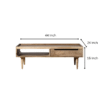 WoodBee Craft "The Lineage Storage" Premium Rectangular Wooden Coffee Table with Storage