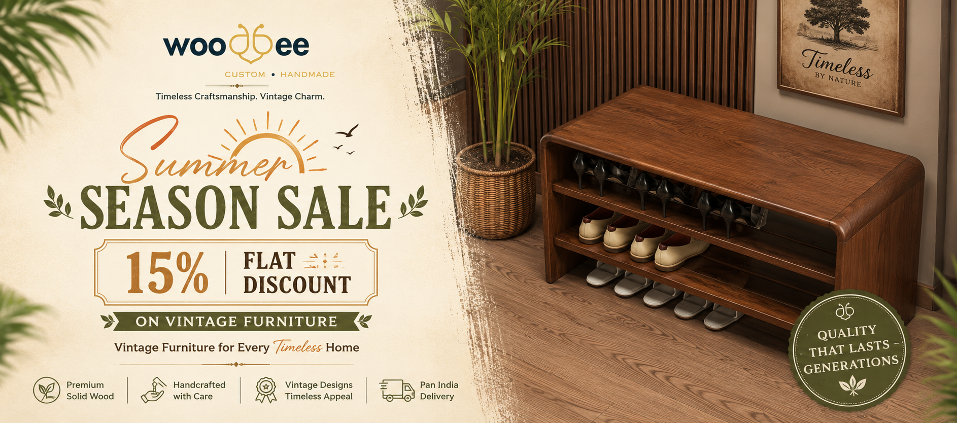 Buy Wooden Furniture in India