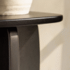 2 WoodBee Craft "The Onyx Eclipse" Premium Black Minimalist Bedside Table