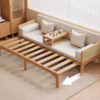 2 WoodBee Craft "The Kyoto Cane" Premium Rattan Daybed Sleeper Sofa