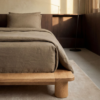 2 WoodBee Craft "The Kanso Zen" Premium Low Profile Wooden Platform Bed