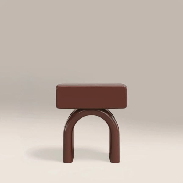 2 WoodBee Craft "The Arcane" Premium Chunky Modern Bedside Table